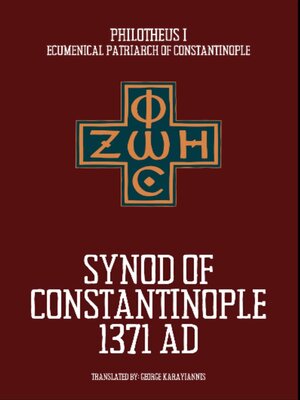 cover image of Synod of Constantinople